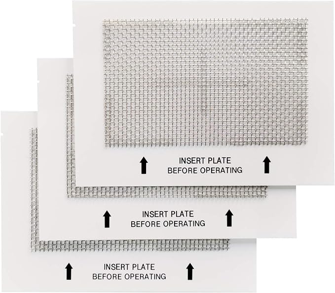 Ceramic Ozone Plates for 6.5in x 6.5in Ozone. 3 Ea/Cs